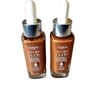 L'Oreal True Match Nude Hyaluraonic Tinted Serum Retired Set of 2